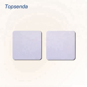 Posavasos de MDF blanco imprimible UV con respaldo de corcho ecológico de varios tamaños - Product Image 2