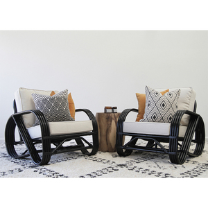 Sillón de Ratán Estilo Boho para Jardín, Terraza o Sala de Estar, Diseño Moderno para Hoteles y <span class=keywords><strong>Restaurantes</strong></span> - Product Image 6