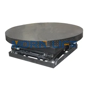 Rotating scissor lift table 3 ton for cars turntable lift