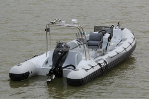 Fabricants <span class=keywords><strong>de</strong></span> bateaux <span class=keywords><strong>semi</strong></span>-rigides gonflables en Hypalon <span class=keywords><strong>de</strong></span> <span class=keywords><strong>luxe</strong></span> <span class=keywords><strong>de</strong></span> 18 pieds, bateaux pneumatiques à vendre - Product Image 6