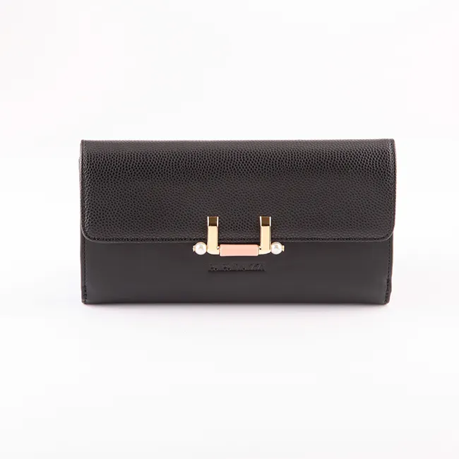 5164 son Carteras PAPARAZZI orijinal tasarım moda akıllı minimalist cüzdan flap ile