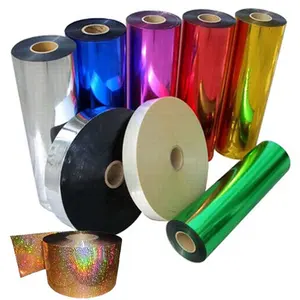 Coating color MPET film Yarn Grade/Paper Board lamination PET Film