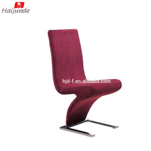 <strong>PU</strong> <strong>Cover</strong> <strong>Dining</strong> <strong>Chair</strong> with Iron Chrome Base - Product Image 1