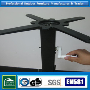 PATAS de la MESA de <span class=keywords><strong>BAR</strong></span> FUNCIONAL DISEÑOS MANIVELA ADJISTABLE BASE DE LA MESA - Product Image 1