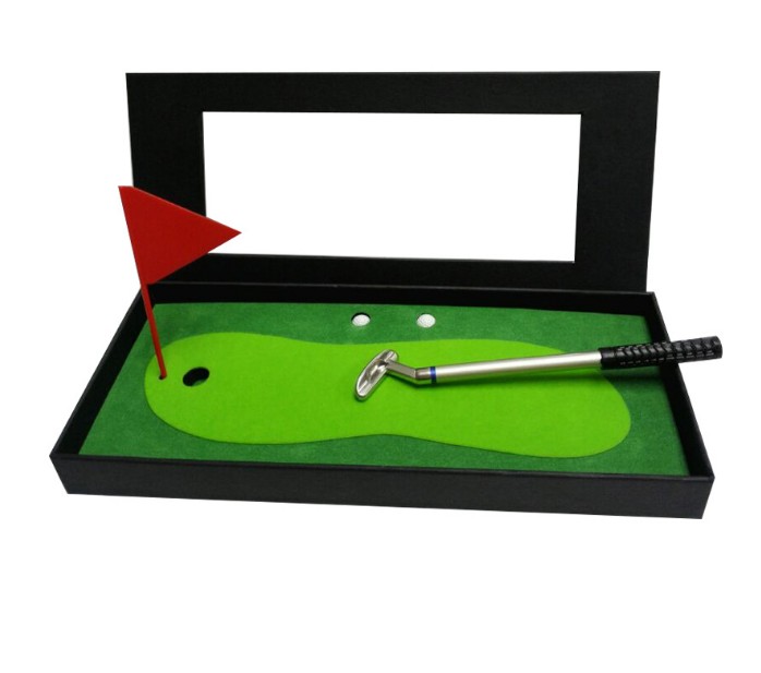 Уникальный Подарочный набор мини-Клюшки для гольфа
