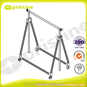 Perchero de metal extensible moderno Muebles de almacenamiento para el hogar para sala de estar Venta al por mayor en línea del fabricante de Taiwán - Product Image 4