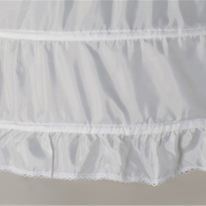 गर्म बिक्री शीर्ष गुणवत्ता पहनने के तहत नीचे का कपड़ा झोंके 6 हुप्स पेटीकोट के लिए गेंद का गाउन शादी की पोशाक ब्राइडल गाउन MPB2 - Product Image 3