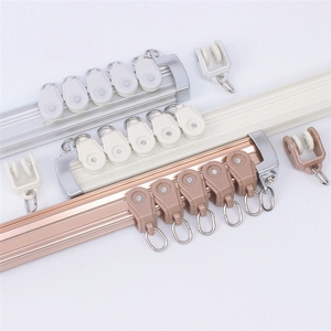 Recto cortina pista para Hotel <span class=keywords><strong>Casa</strong></span> de aluminio, muros cortina, accesorios - Product Image 2