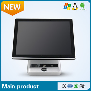 Restaurant/supermarket/hot retail 15 ''pantalla tactile electronic box register with scanner - Product Image 3