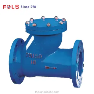 DN50-DN350 PN16 Ductile Iron Flange Check Valve 4 inch Swing Check Valve for Water