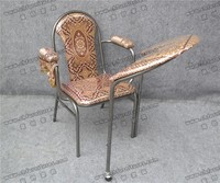 Chaise de prière musulmane élégante de haute qualité YC-G155 en métal robuste, style de conception moderne pour théâtre, salon, hôtel, salle à manger