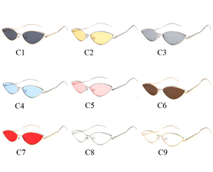Jaspeer mens uv400 sol yiwu pequeños nuevos productos sol flexión océano color gafas de sol del gato del metal - Product Image 6