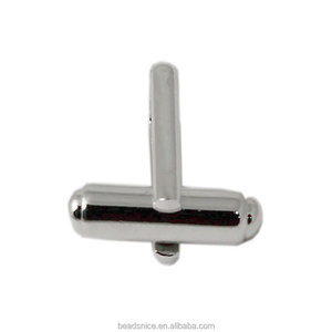 Mancuernillas de <span class=keywords><strong>Plata</strong></span> de Ley 925 para Hombre, Mancuernillas Personalizadas para Boda, Parte Trasera de 18x17 mm, Regalo Perfecto para Él, Se Venden por Unidad, ID28330 - Product Image 2