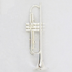 <span class=keywords><strong>Trompette</strong></span> d'orchestre OEM en si bémol Instrument de <span class=keywords><strong>trompette</strong></span> à corps en laiton fabriqué en Chine <span class=keywords><strong>Tromba</strong></span> à plaque d'argent - Product Image 2