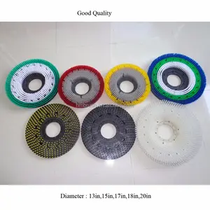 Anhui huanmei Round Floor Cleaning Disc Brush used for washing floor machine