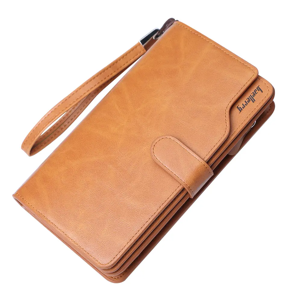 Wholesale wallet baellerry brand made of pu leather for men
