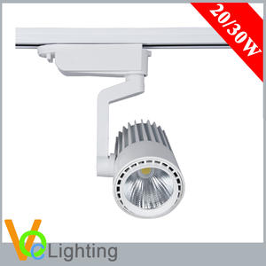 Hohe Qualität 30 Watt COB <span class=keywords><strong>2</strong></span>/<span class=keywords><strong>3</strong></span>/4 Drähte Kommerziellen Leuchte FÜHRTE Schienenlicht - Product Image 4