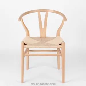 Wholesales के लिए फर्नीचर लकड़ी हंस wegner कुर्सी वाई कुर्सी भोजन कक्ष रेस्टोरेंट