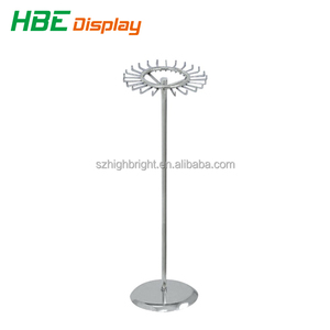 Giá Treo Quần Áo Bằng Kim Loại, Giá Để Quần Áo Xoay Được, Xách Tay, Thời Trang - Product Image 5