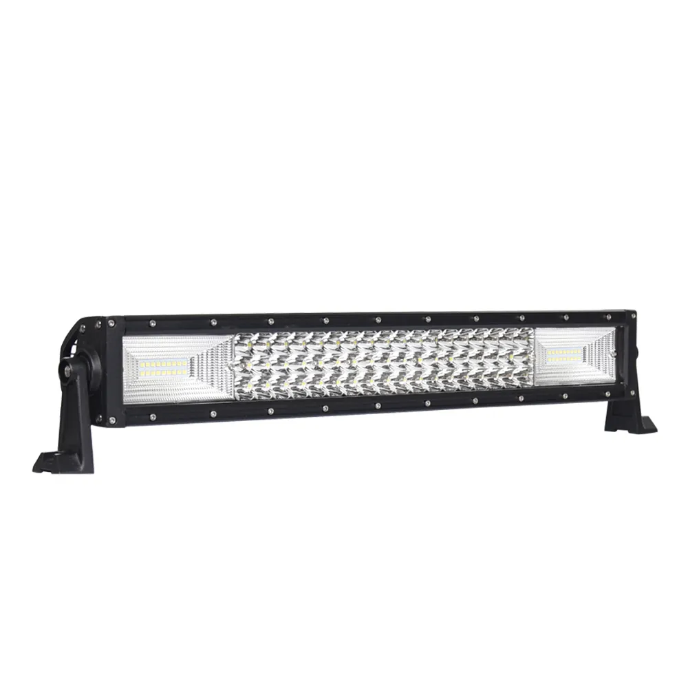 270 w IP68 Beam Spot iluminación de barco triple fila Barra de luz Led para fuera de carretera super brillante