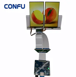 Confu HDMII至MIPI DSI驱动板双5.9英寸TFT 1080*1920 1080P lcd屏幕面板DIY VR AR覆盆子Pi中国