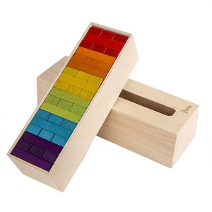 Créatif Mixte <span class=keywords><strong>Bois</strong></span> Massif Naturel Coloré <span class=keywords><strong>En</strong></span> <span class=keywords><strong>Bois</strong></span> <span class=keywords><strong>de</strong></span> Hêtre Empilé Couches <span class=keywords><strong>En</strong></span> <span class=keywords><strong>Bois</strong></span> <span class=keywords><strong>Blocs</strong></span> <span class=keywords><strong>Empilables</strong></span> <span class=keywords><strong>Tour</strong></span> Jeu - Product Image 2