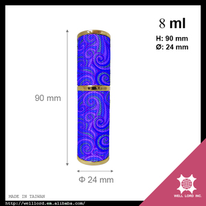 Dark Purple Lilac Tassel Pretty Easy <b>Travel</b> Sanitary Purse Pump Sprayer Personal Care 5ml/8ml/10ml - Product Image 4