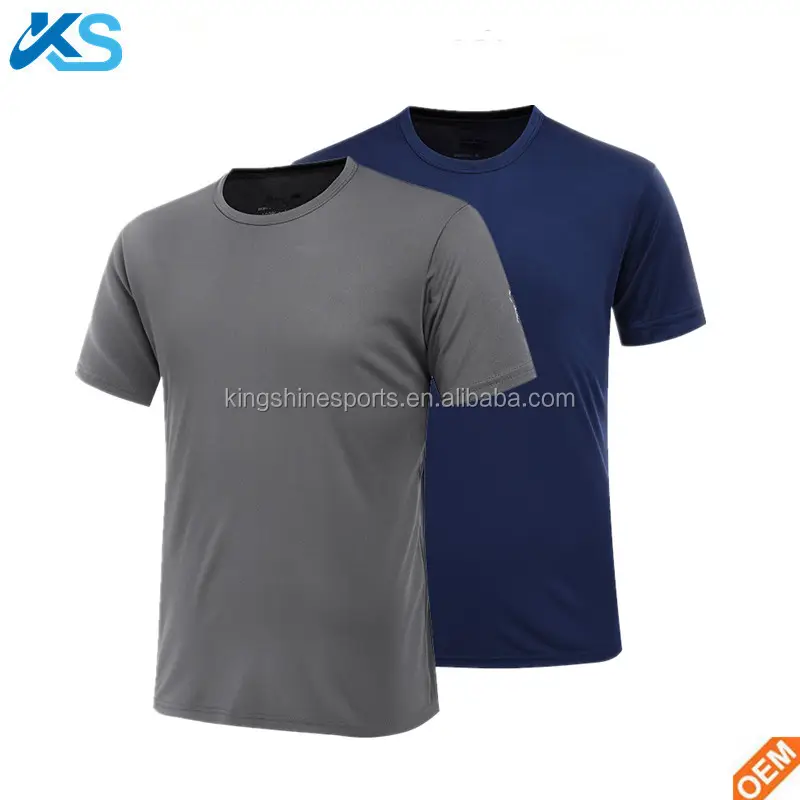 100% Poly Dry Fit T-Shirt kühles trockenes feuchtigkeit transportieren des T-Shirt leeres einfaches T-Shirt