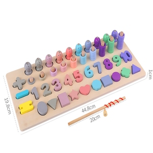 Tableau logarithmique numérique Montessori pour la maternelle, jeu éducatif précoce - Product Image 3