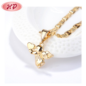Commercio all'ingrosso Placcato Oro Riempito Pendente Cupid Di <span class=keywords><strong>Angelo</strong></span> Del Pendente Della Collana Dei Monili - Product Image 3