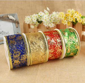 <strong>Wired</strong> Christmas <strong>Ribbon</strong> in Gift <strong>Ribbon</strong> - Product Image 1