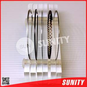 Juego de anillos de pistón de tamaño estándar de pieza de motor de scooter de motocicleta de alta calidad - Product Image 3