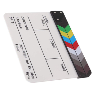 Vente en gros de <span class=keywords><strong>claquettes</strong></span> de cinéma professionnelles en acrylique pour la télévision, le cinéma, les films à domicile, les scènes d'<span class=keywords><strong>action</strong></span>, les directeurs de films - Product Image 5