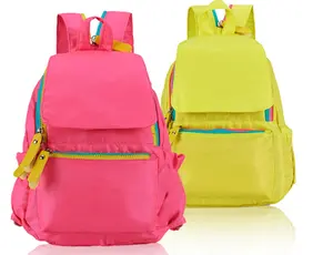 Soft Light SGS Nylon Teens School Bag Bag Foldable Design