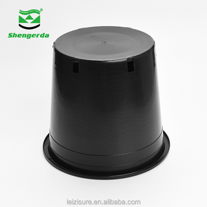 Fabbrica OEM di Vendita Diretta di Plastica Nero 3 4 Galloni di Plastica Vivaio di <span class=keywords><strong>Fiori</strong></span> Pot Per Le Sementi di Piante - Product Image 4