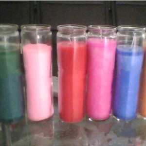 ขายส่งราคาถูกขี้ผึ้งพาราฟินสีขาวเทียนแก้ว - Product Image 4