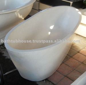 Bañera independiente de terrazo Categoría de producto premium para bañeras de hidromasaje - Product Image 1