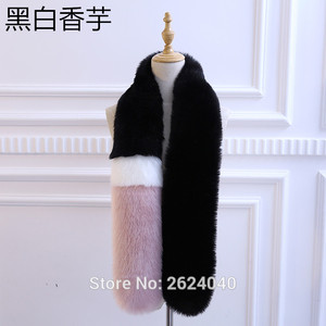 Sciarpa Lunga Ecologica in Finta Pelliccia di Coniglio in Poliestere per Abiti da Sera Invernali da Donna - Product Image 4