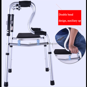 2018 Best Seller Aluminum Help <strong>Walker</strong> <strong>Elderly</strong> <strong>Walker</strong> with Wheels - Product Image 3