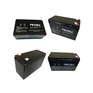 Vendita calda profonda del ciclo e forte lite batteria 12 v 7ah sigillato lesd acid battery charger con scheda di sicurezza