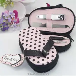 wholesale bridal shower favor guest souvenirs wedding manicure set gift flip flop slipper pedicure set