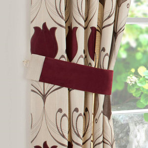 Tende per Soggiorno con Pieghe a Matita e Motivo a Vino - Product Image 4