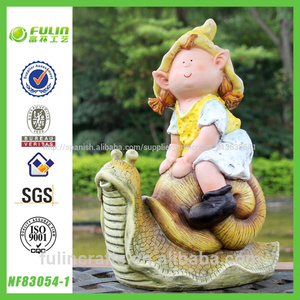 tablero de la mesa de decoración del polyresin gnome estatua - Product Image 1