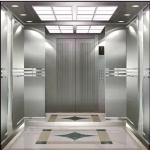 Bedリフト鋼ミラーフレーム天井負荷1600キロ旅客病院エレベーター