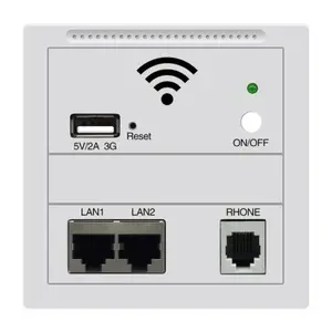 WW07 Inwall Ap Router Prodotto, Fissato Al Muro Spina, wifi ap router piastra a muro router