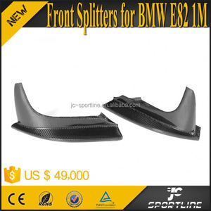 Fibra de carbono E82 1 M coche Splitters para BMW E82 1 M <span class=keywords><strong>nueva</strong></span> serie 1 11-13 - Product Image 1