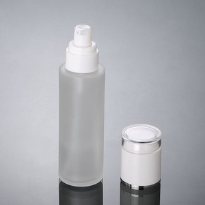 <span class=keywords><strong>Lo</strong></span> nuevo frasco <span class=keywords><strong>de</strong></span> vidrio cosmética gorra blanca helada botella <span class=keywords><strong>de</strong></span> vidrio cosmética - Product Image 5