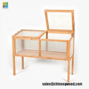SenGong — <span class=keywords><strong>serre</strong></span> de jardin en bois FSC, petite corbeille à froid, vente en gros - Product Image 2
