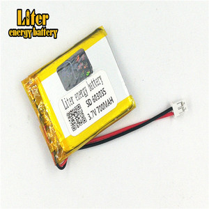 Plug <span class=keywords><strong>2</strong></span>.0-<span class=keywords><strong>2</strong></span> P 3.7 V 603035 mah 700 lithium polymer lipo rechargeable battery li ion Solar lithium battery with PCM - Product Image 3