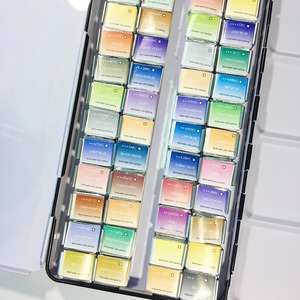 Usine Offre Spéciale Professionnel 48 Solider Aquarelle Peinture Ensemble Multicolore peintures - Product Image 2